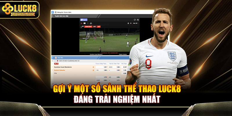 Gợi ý một số sảnh thể thao Luck8 đáng trải nghiệm nhất