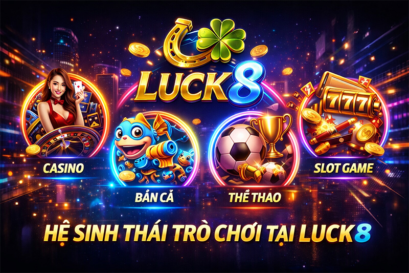 Hệ Sinh Thái Trò Chơi Đẳng Cấp Tại LUCK8